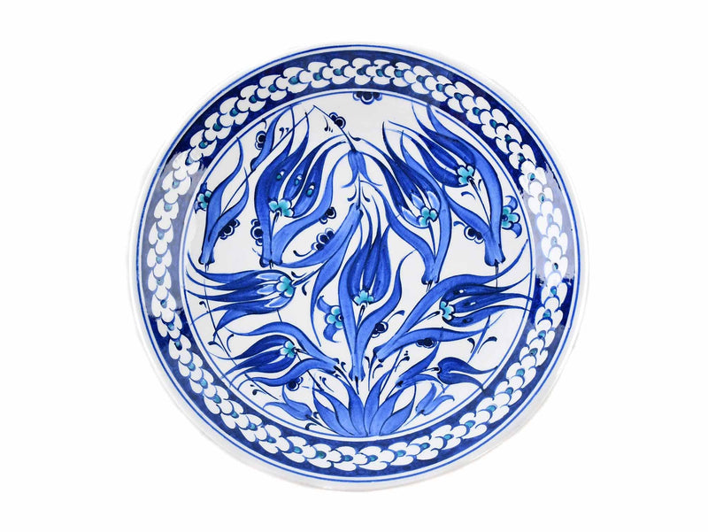 18 cm Turkish Plate Blue Iznik Collection Ceramic Sydney Grand Bazaar 13 