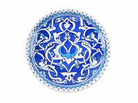 18 cm Turkish Plate Blue Iznik Collection Ceramic Sydney Grand Bazaar 26 
