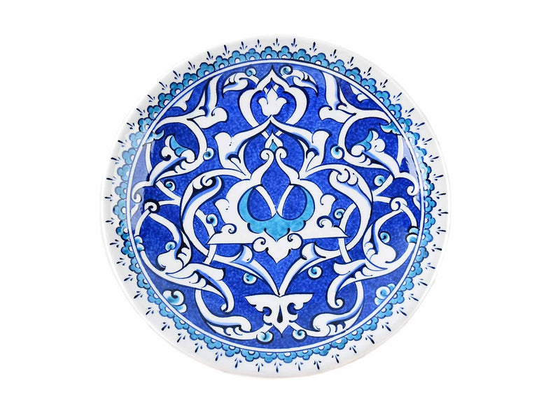18 cm Turkish Plate Blue Iznik Collection Ceramic Sydney Grand Bazaar 26 