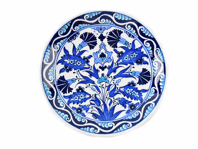 18 cm Turkish Plate Blue Iznik Collection Ceramic Sydney Grand Bazaar 8 