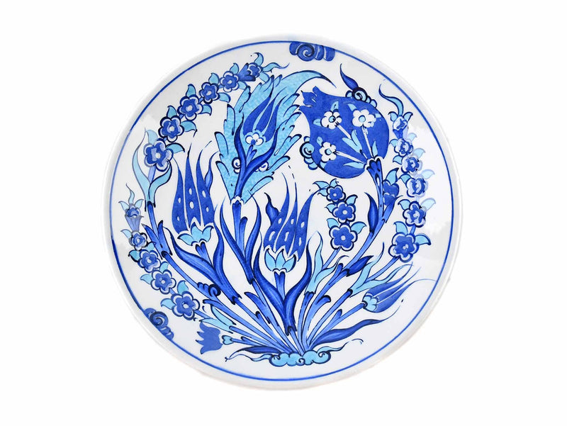 18 cm Turkish Plate Blue Iznik Collection Ceramic Sydney Grand Bazaar 1 