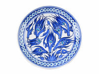 18 cm Turkish Plate Blue Iznik Collection Ceramic Sydney Grand Bazaar 12 