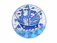 18 cm Turkish Plate Blue Iznik Collection Ceramic Sydney Grand Bazaar 28 