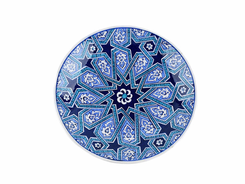 18 cm Turkish Plate Blue Iznik Collection Ceramic Sydney Grand Bazaar 23 