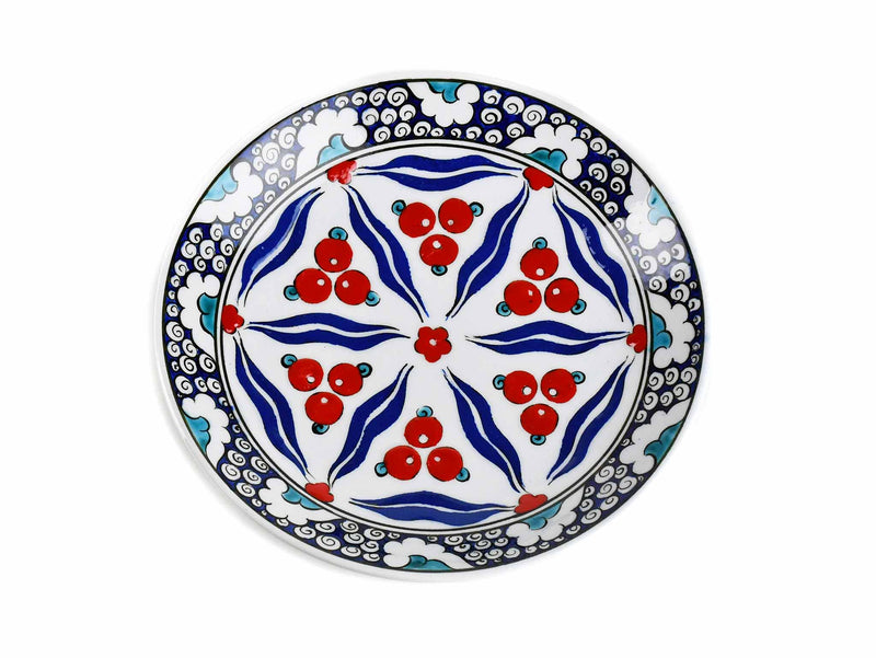18 cm Turkish Plate Iznik Collection Ceramic Sydney Grand Bazaar 15 