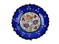 18 cm Turkish Plate Millennium Collection Blue Ceramic Sydney Grand Bazaar 