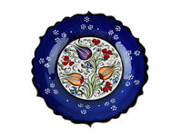 18 cm Turkish Plate Millennium Collection Blue Ceramic Sydney Grand Bazaar 