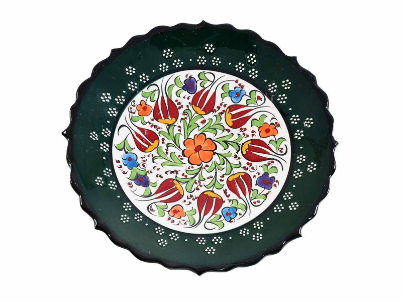18 cm Turkish Plate Millennium Collection Mix Ceramic Sydney Grand Bazaar 