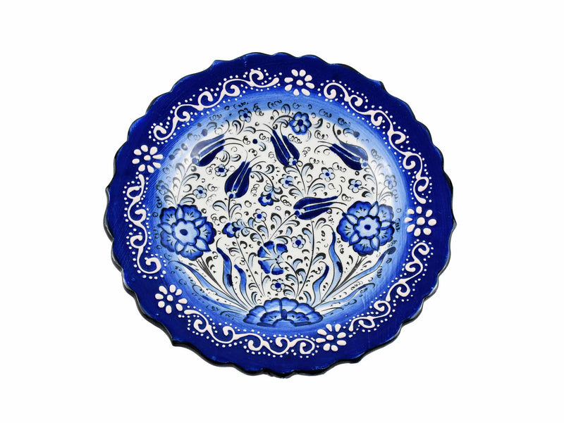 18 cm Turkish Plate New Millenium Collection Blue Ceramic Sydney Grand Bazaar 2 
