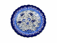 18 cm Turkish Plate New Millenium Collection Blue Ceramic Sydney Grand Bazaar 1 