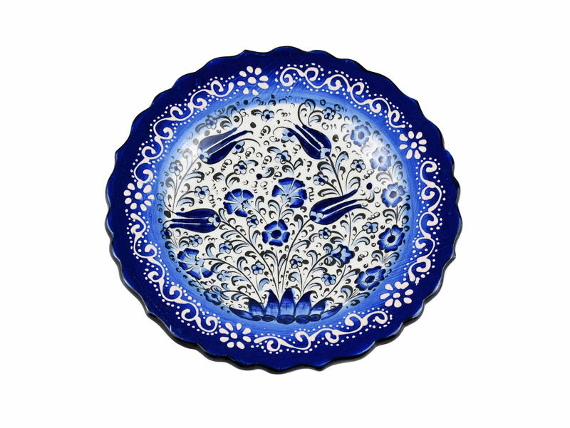 18 cm Turkish Plate New Millenium Collection Blue Ceramic Sydney Grand Bazaar 1 
