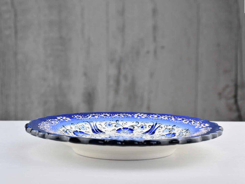 18 cm Turkish Plate New Millenium Collection Blue Ceramic Sydney Grand Bazaar 