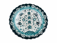 18 cm Turkish Plate New Millenium Collection Green Ceramic Sydney Grand Bazaar 3 