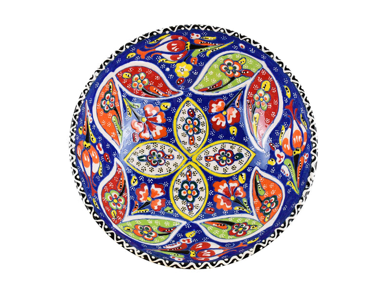 20 cm Turkish Bowl Flower Blue Ceramic Sydney Grand Bazaar 2 