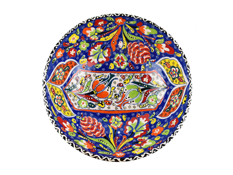 20 cm Turkish Bowl Flower Blue Ceramic Sydney Grand Bazaar 3 