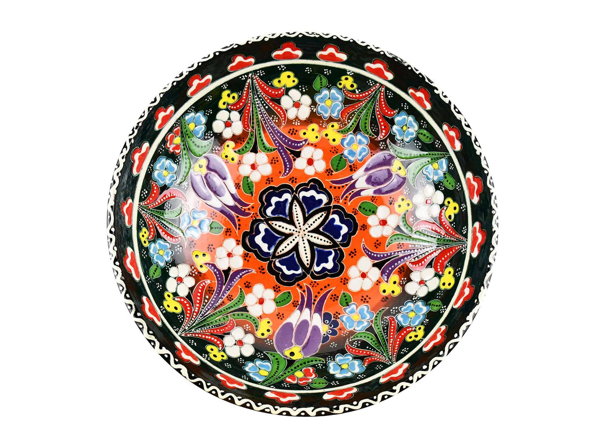 20 cm Turkish Bowl Flower Green Ceramic Sydney Grand Bazaar 2 
