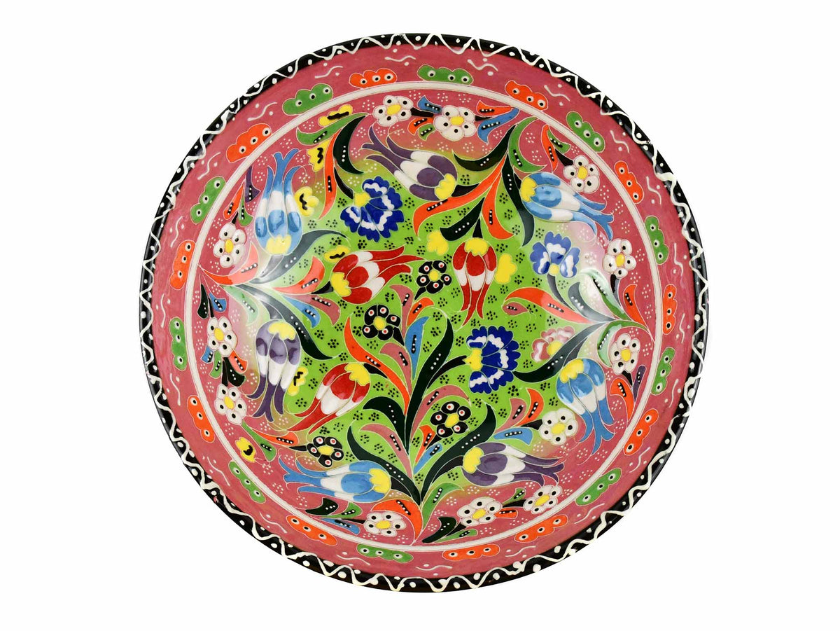 20 cm Turkish Bowl Flower Pink Ceramic Sydney Grand Bazaar 3 