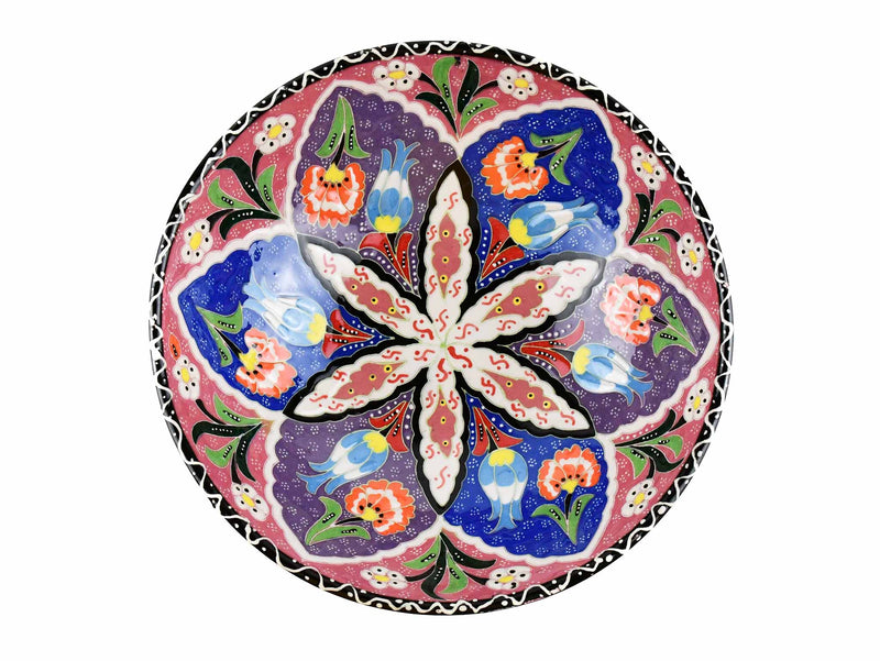 20 cm Turkish Bowl Flower Pink Ceramic Sydney Grand Bazaar 2 