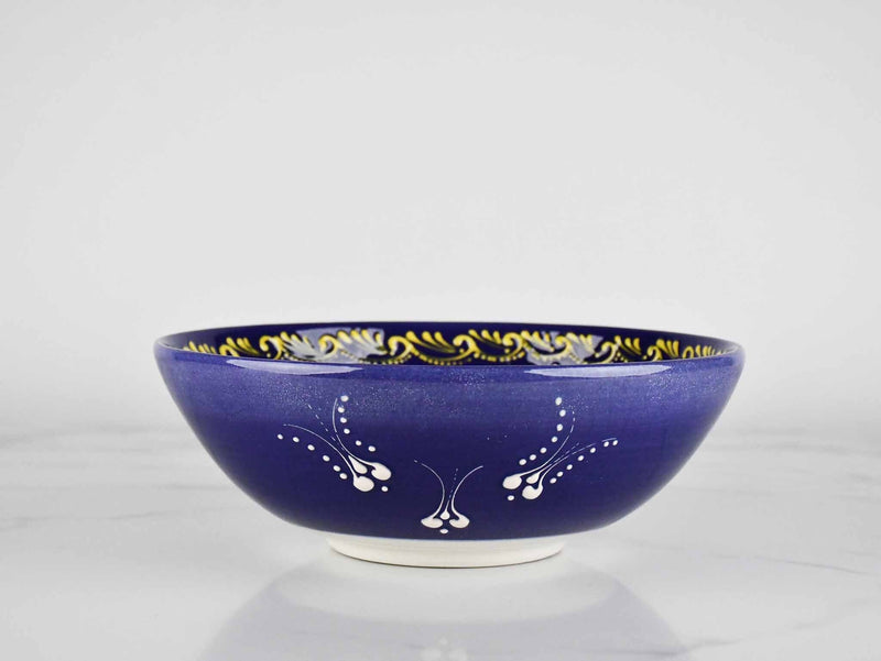 20 cm Turkish Bowls Dantel Blue Violet Ceramic Sydney Grand Bazaar 