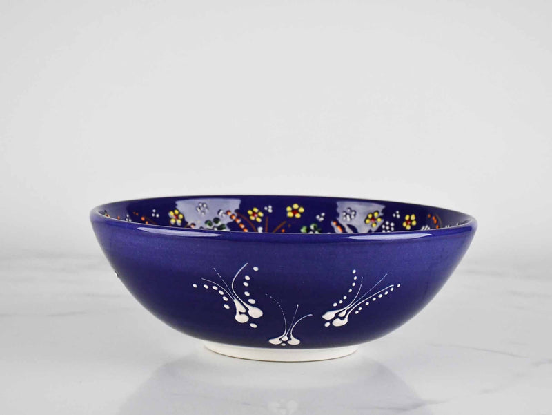 20 cm Turkish Bowls Dantel Blue Violet Ceramic Sydney Grand Bazaar 