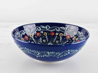 20 cm Turkish Bowls Dantel Dark Blue Ceramic Sydney Grand Bazaar 