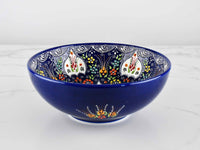 20 cm Turkish Bowls Dantel Dark Blue Ceramic Sydney Grand Bazaar 