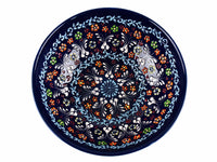 20 cm Turkish Bowls Dantel Dark Blue Ceramic Sydney Grand Bazaar 10 