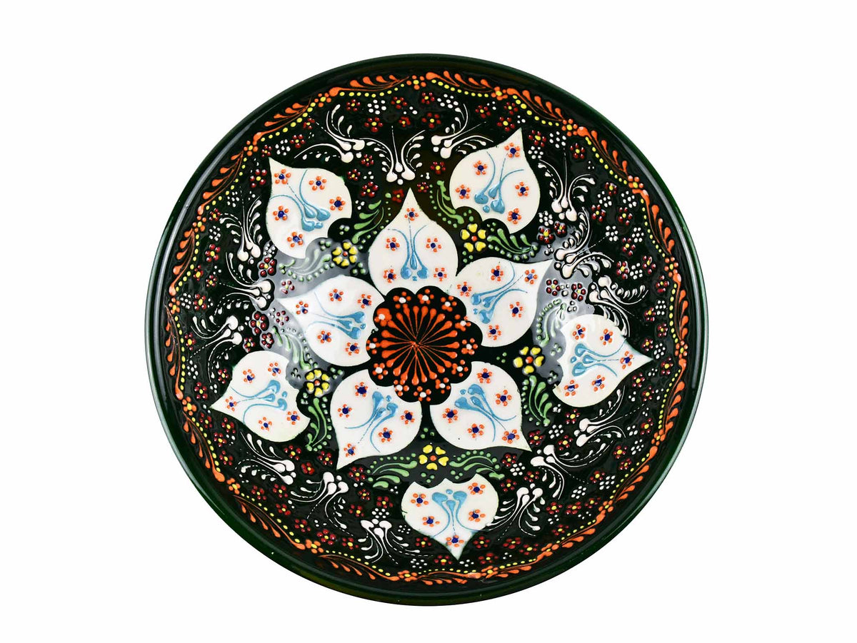 20 cm Turkish Bowls Dantel Green Ceramic Sydney Grand Bazaar 3 