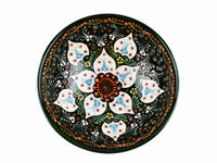 20 cm Turkish Bowls Dantel Green Ceramic Sydney Grand Bazaar 3 