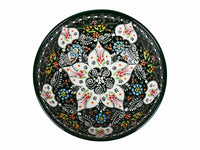 20 cm Turkish Bowls Dantel Green Ceramic Sydney Grand Bazaar 5 