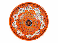 20 cm Turkish Bowls Dantel Orange Ceramic Sydney Grand Bazaar 3 