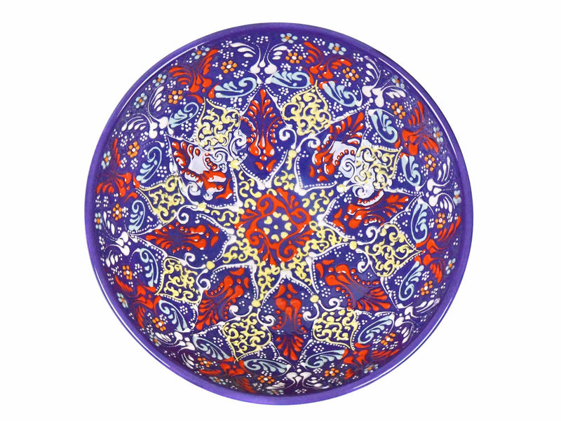 20 cm Turkish Bowls Dantel Purple Ceramic Sydney Grand Bazaar 2 