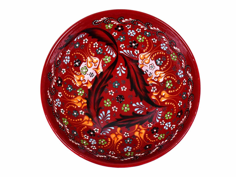 20 cm Turkish Bowls Dantel Red Ceramic Sydney Grand Bazaar 3 