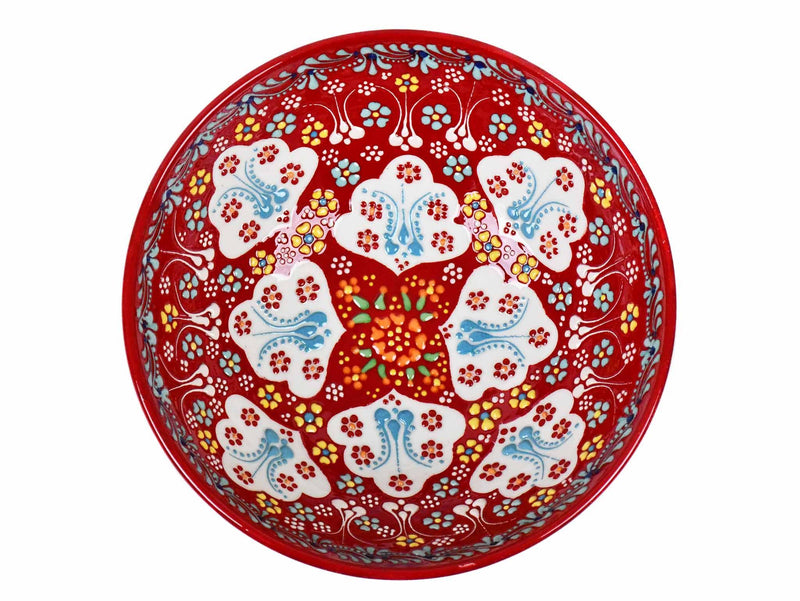 20 cm Turkish Bowls Dantel Red Ceramic Sydney Grand Bazaar 5 