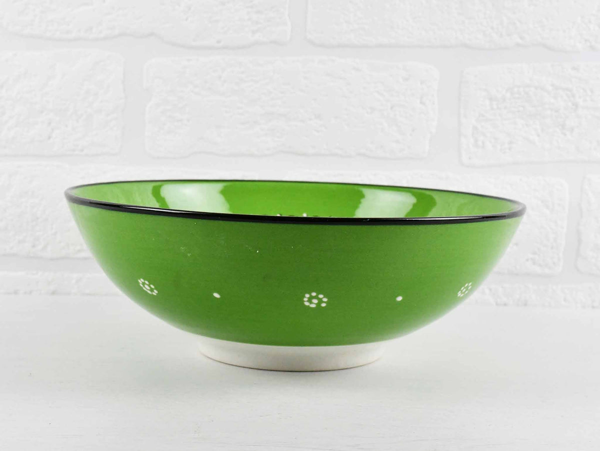 20 cm Turkish Bowls Millennium Collection Light Green Ceramic Sydney Grand Bazaar 