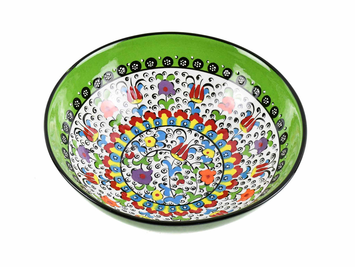 20 cm Turkish Bowls Millennium Collection Light Green Ceramic Sydney Grand Bazaar 