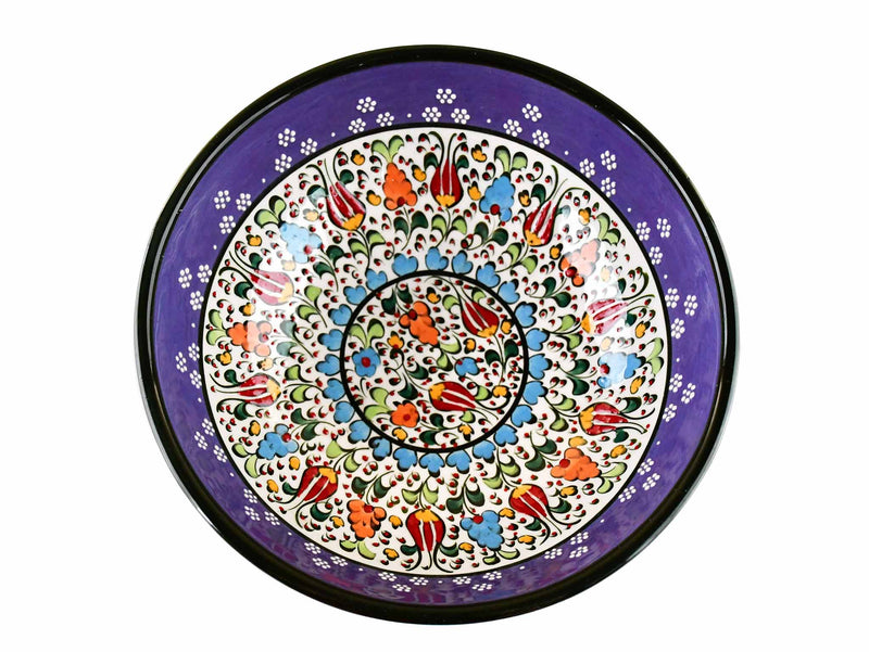 20 cm Turkish Bowls Millennium Collection Purple Ceramic Sydney Grand Bazaar 1 
