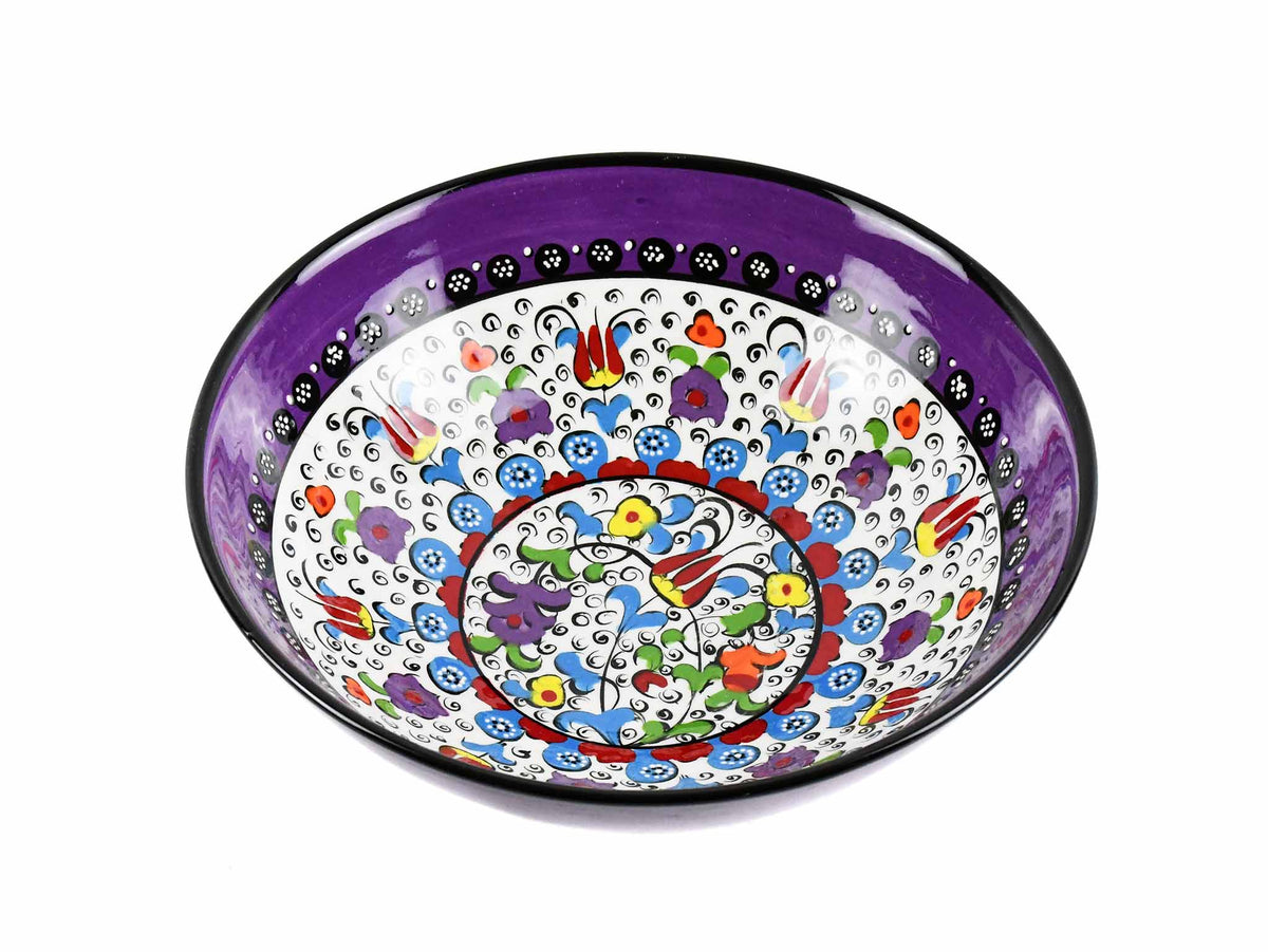20 cm Turkish Bowls Millennium Collection Purple Ceramic Sydney Grand Bazaar 