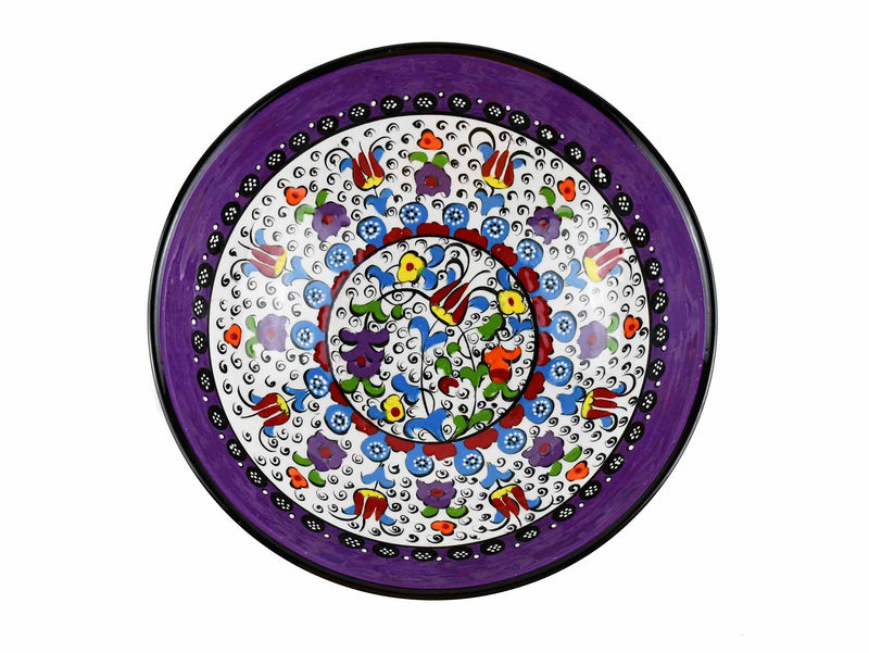20 cm Turkish Bowls Millennium Collection Purple Ceramic Sydney Grand Bazaar 2 