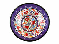20 cm Turkish Bowls Millennium Collection Purple Ceramic Sydney Grand Bazaar 3 