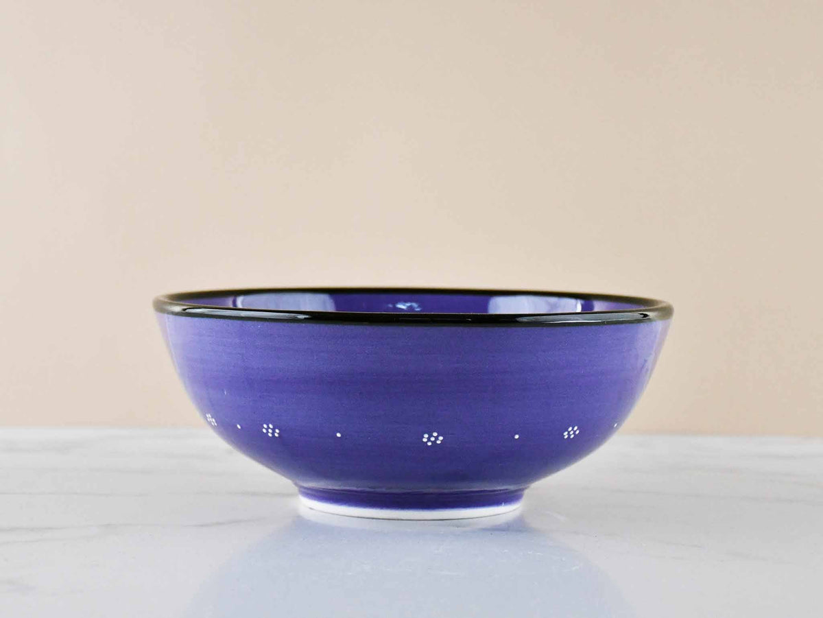 20 cm Turkish Bowls Millennium Collection Purple Ceramic Sydney Grand Bazaar 