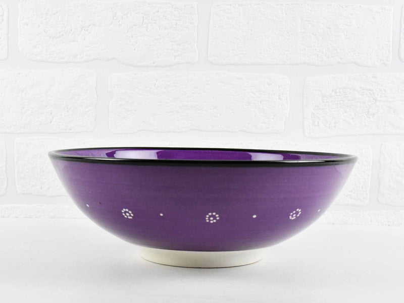 20 cm Turkish Bowls Millennium Collection Purple Ceramic Sydney Grand Bazaar 