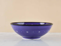 20 cm Turkish Bowls Millennium Collection Purple Ceramic Sydney Grand Bazaar 