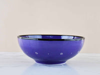 20 cm Turkish Bowls Millennium Collection Purple Ceramic Sydney Grand Bazaar 