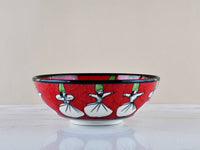 20 cm Turkish Bowls Whirling Dervish Red Ceramic Sydney Grand Bazaar 