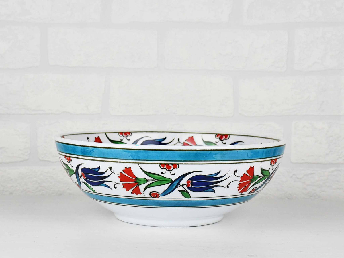 20 cm Turkish Ceramic Bowl Iznik Collection Ceramic Sydney Grand Bazaar 