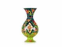 20 cm Turkish Ceramic Vase Flower Green Ceramic Sydney Grand Bazaar 