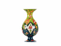 20 cm Turkish Ceramic Vase Flower Green Design 2 Ceramic Sydney Grand Bazaar 