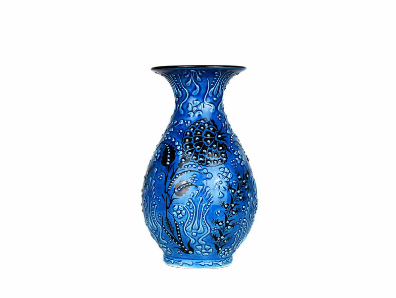 20 cm Turkish Ceramic Vase Turquoise Blue Ceramic Sydney Grand Bazaar 2 