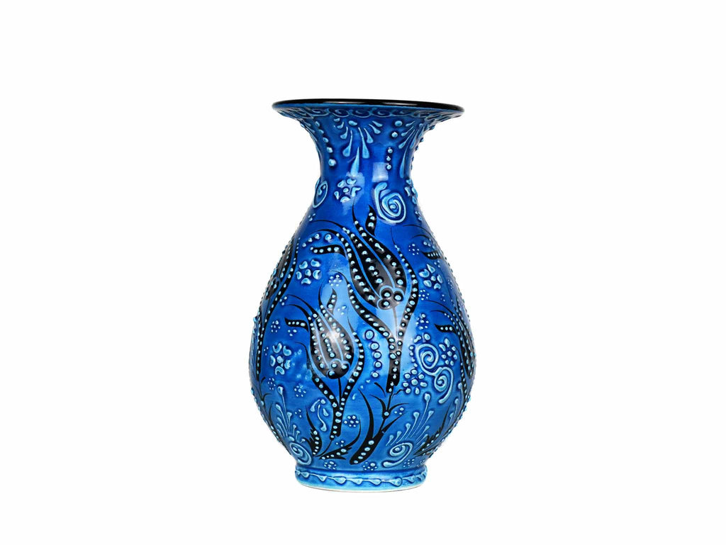 20 cm Turkish Ceramic Vase Turquoise Blue Ceramic Sydney Grand Bazaar 1 